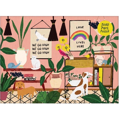 Galison - Puzzle Love Lives Here - 1 000 piese