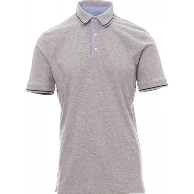 Payper Cambridge polokošeľa pánska melange grey navy blue