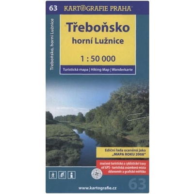 Třeboňsko Horní Lužnice 1:50 000
