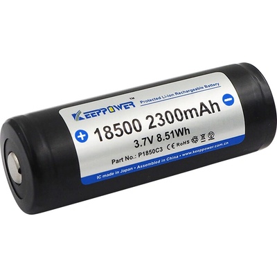 Keeppower 18500 2300 mAh 3,7V