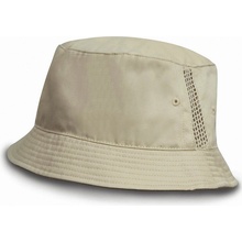 Result Headwear Sportovní klobouk se síťovými vsadkami naturální