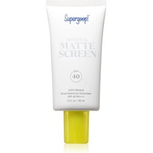 Supergoop! Mattescreen минерален крем SPF 40 45ml