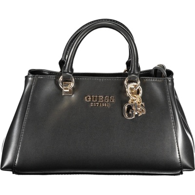 Guess Jeans štýlová dámska kabelka 34.0X18.0X9.0cm Čierna