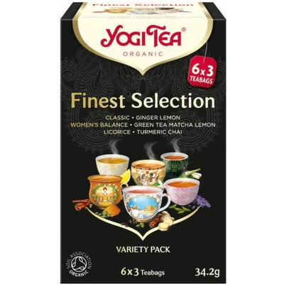 YOGI TEA Bio čaj výber najlepších 34,2 g