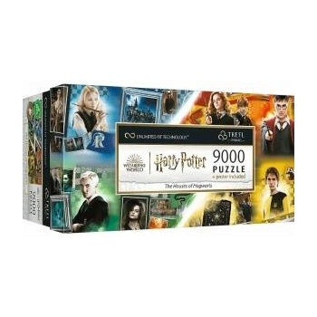 Trefl Puzzle 9000 The Houses of Hogwarts TREFL