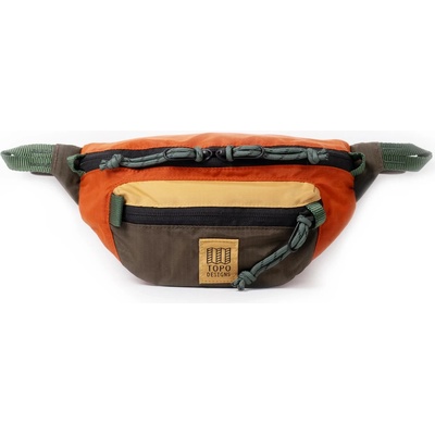 Topo Designs Чанта за кръст Topo designs Mountain Waist Pack Hip bag - Woodland / Terracotta - размер One Size (510-4109-1811)