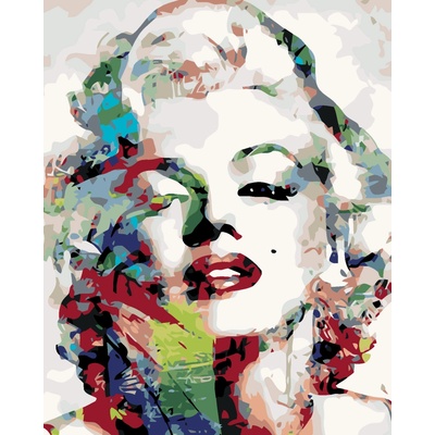 ZUTY Malování podle čísel MARILYN MONROE 40 x 50 cm
