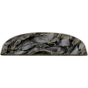Vitaus Тъмносиви килимчета за стълби в комплект от 16 части 20x65 cm Marble Dream - Vitaus (MRD-OVR-3249-SET16)