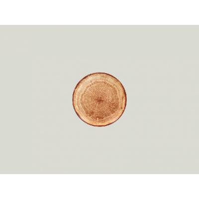 RAK Porcelain Woodart talíř dezertní coupe 15 cm světle hnědá RAK-WDNNPR15TB