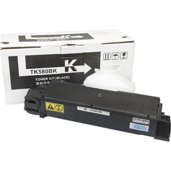 Compatible Компатибилен тонерен пълнеж 1T02KT0NL0, TK580BK, 3500 листове за принтери Kyocera (Orink white box) (1T02KT0NL0)