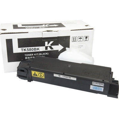 Compatible Компатибилен тонерен пълнеж 1T02KT0NL0, TK580BK, 3500 листове за принтери Kyocera (Orink white box) (1T02KT0NL0)