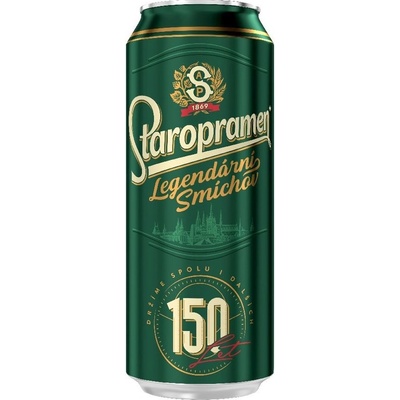 Staropramen 10% 0,5 l (plech)