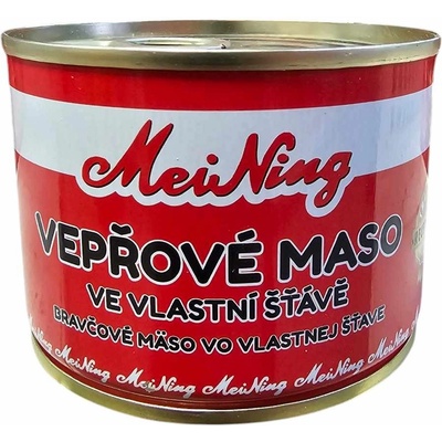 Mei Ning Vepřové maso ve vlastní šťávě, 180 g – Zboží Dáma