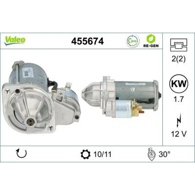 Startér VALEO 455674