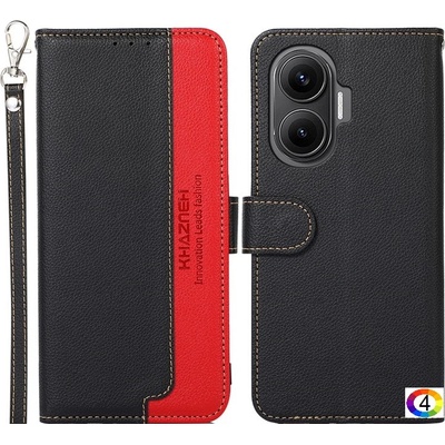 Xiaomi Poco F7 5G / Redmi Turbo 4 Pro 5G KHAZNEH RFID Blocking Wallet Калъф и Протектор