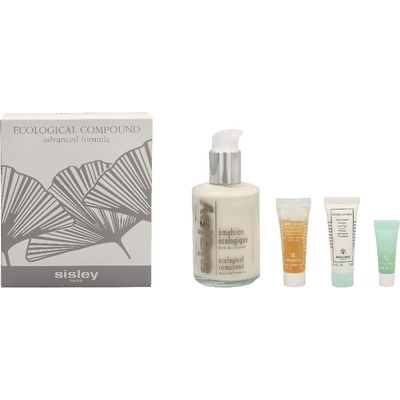 Sisley Ecological Compound Day And Night Discovery Program denní a noční emulze Ecological Compound 125 ml + exfoliační gel Buff And Wash Facial Gel 10 ml + pleťový krém Hydra-Global Intense Anti-Ag