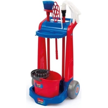 Mikro Vileda комплект малка чистачка 4бр с количка 48см 18м+ в кутия