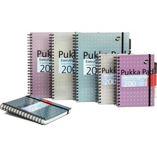 PUKKA PAD Špirálový zošit A5 linajkový Metallic Project Book