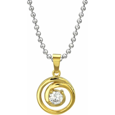 Bijutanki Колие от Медицинска Стомана - Позлатен Кръг