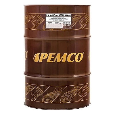 PEMCO Масло за селскостопанска техника - pemco multifarm stou 10w-40 208l