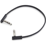 RockBoard Flat TRS 30 cm Ъглов - Ъглов Пач кабел (RBO CAB F TRS 30 BK)