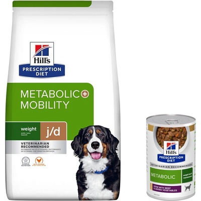 Hills Prescription Diet Metabolic & Mobility s kuracím 6 kg