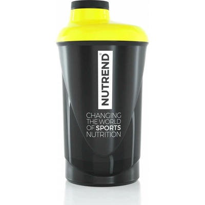 Nutrend ŠEJKER NUTREND - 600 ml - černožlutý