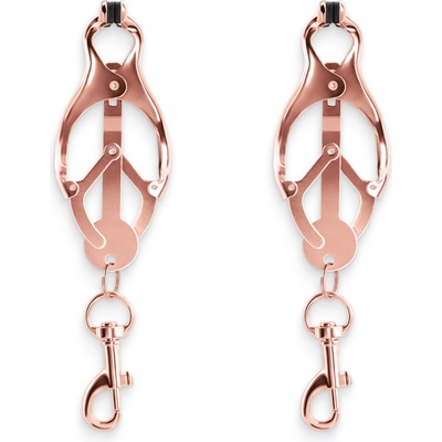 NS Novelties Bound Nipple Clamps C3 Rose Gold