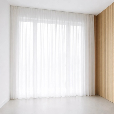 Takoy Hotová záclona Light 400x250 biela-HT-00495 | 400 x 250 cm