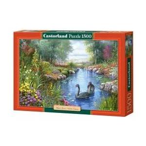 Castorland 1500 - piece puzzle Copy of Black Swans, Andres Orpinas