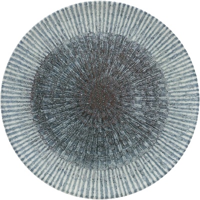 Saturnia Чиния за сервиране SATURNIA Space, 31 см, сивo-синя (22017/ZSPACE)