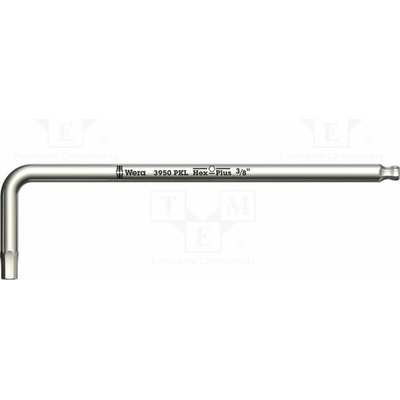 Wera klíč imbus palcový Hex-Plus kulovitá HEX 1/8" 123mm 05022712001