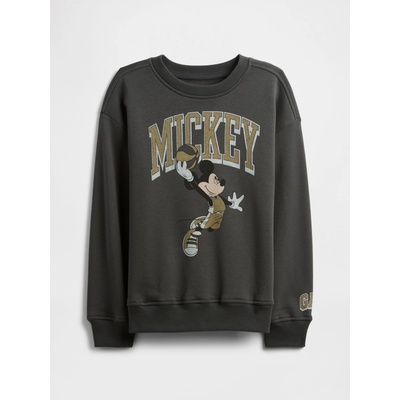 GAP detská mikina Gap & Disney sivá