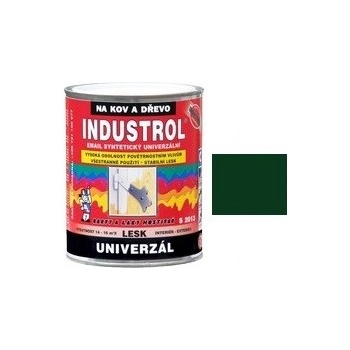 Barvy a laky Hostivař Industrol S 2013 vrchná syntetická farba 5400 tmavo zelená 0,75 l