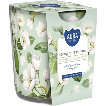 AURA Ароматна свещ Bispol Aura - Spring Refreshment, 100 g (sn72s-40)