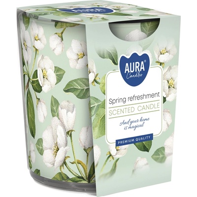 AURA Ароматна свещ Bispol Aura - Spring Refreshment, 100 g (sn72s-40)