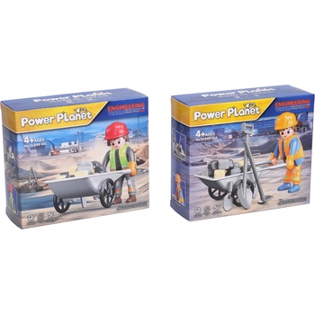 Wiky dělník s kolečkem stavebnice 8,5 cm