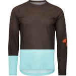 POC Мъжка фланелка с дълъг ръкав за колоездене POC Motion Air L/S Jersey Cycling jersey - Bronzite Brown / Lazurite Blue (056-3686-0613)