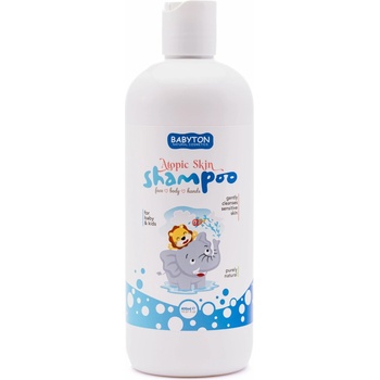 Babyton Dětský sprchový gel a šampon na vlasy 2v1 ATOPIK 400 ml