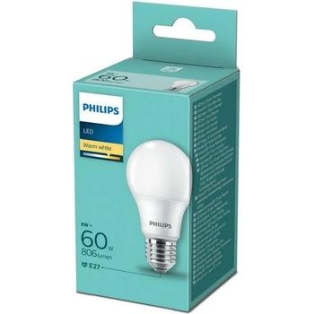 Image 1 of Philips A60 E27 8W 2700K (P4088)