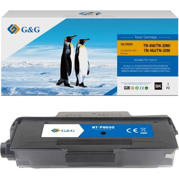 Compatible КАСЕТА ЗА BROTHER HL 5340D/5350DN/5370DW/5380DN/DCP 8070/8085/8370/MFC 8380/8880/8890 - TN3280 (TN-3280) - Black - PN NT-CB650/NT-P0650/NT-PB650 - G&G (NT-CB650)