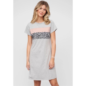 Urban Classics Тениска T-Shirt Dress Colorblock heather grey XXLUB-25076024-00431 - Камуфлаж, размер M