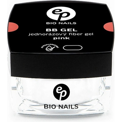 BIO nails BB Fiber PINK jednofázový hypoalergenní gel 15 ml