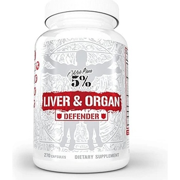 5% Nutrition Liver & Organ Defender 270 kapsúl