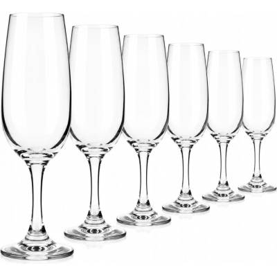 KROSNO Skleničky na šampaňské Balance 6x 180 ml