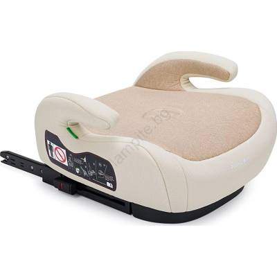 PETITE& MARS - Подсилваща седалка за кола OPTIMUS PRO i-Size 125-150 см (22-36 кг) бежов (AG0532)