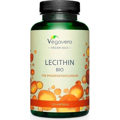 Vegavero Lecithin Bio, 120 капсули, Vegavero