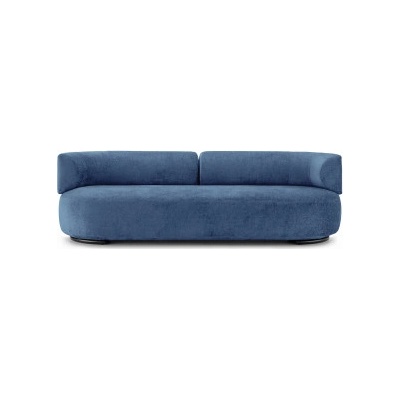 Kartell K-Wait sofa Chenille světle modrá