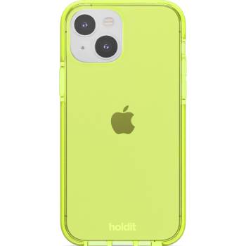 Holdit Калъф Holdit - Seethru, iPhone 14/13, Acid Green/прозрачен (7330985157844)