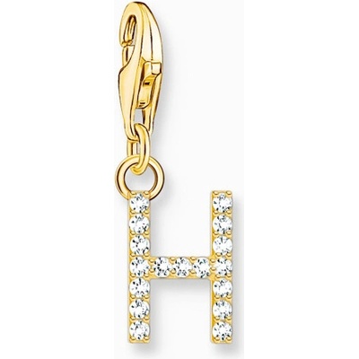 Thomas Sabo přívěsek charm letter H gold 1971 414 14